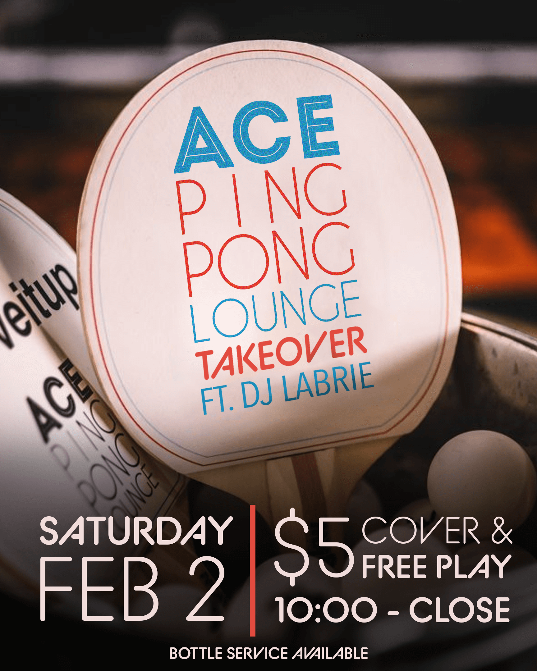 ACE Ping Pong Poster